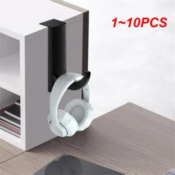 1~10PCS אוזניות לעמוד עמיד אוזניות בעל קולב מחשב שולחני צג מותקן וו Soporte Auriculares אוזניות לעמוד הוק