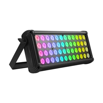 80W 48*RGB שלוש-in-one נוריות HOLDLAMP ערבוב צבע הקשת אפקט הבהרה תאורה חיצונית לבניין תאורת LED אור הקיר
