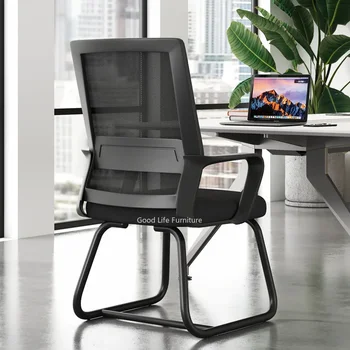 משרד מעונות בישיבה כיסא בבית ונג הכיסא הסיטוניים נטו בד אנושי מחשב כיסא פלסטיק