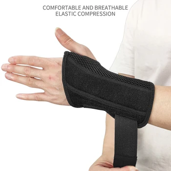 מנהרת שורש כף היד תמיכה סד עם 2 סדים צמיד היד רצועת היד לעטוף את הלהקה מגן Artritis הקלה על כאב Crossfit
