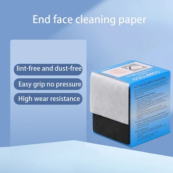 AUA-Y1 סיב אופטי נייר נקייה אופטי ניקוי כלי Dustfree נייר סיבים אופטיים נייר FTTH כלים משלוח חינם
