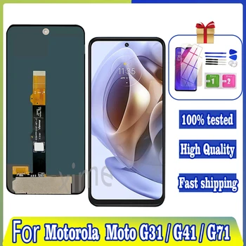 מקורי AMOLED עבור Motorola Moto G41 על האופנוע G31 LCD XT2173-3 תצוגה מוטו G71 5G מסך מגע LCD דיגיטלית הרכבה
