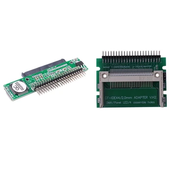 IDE 44 פינים זכר CF Compact Flash זכר מתאם & 7+15 פינים SATA SSD HDD נקבה 2.5 אינץ 44Pin IDE זכר מתאם