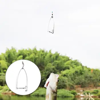 נירוסטה אוטומטי דיג המכונה ללא הקרס דייג האלוהי כלי באיכות גבוהה ועמידות עצלנים דיג המכשיר