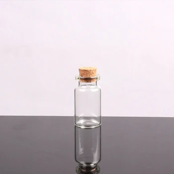בקבוקים קטנים עם פקק פקקים זעירים צלוחיות קטנות ברור צנצנות זכוכית מכסים מיכל אחסון על אמנות מלאכת יד פרויקטים DIY מסיבה