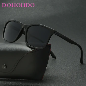 DOHOHDO 2023 גברים TR90 דיג Photochromic מקוטב משקפי שמש נשים רטרו וינטג חיצונית מרובע נהיגה גברים UV400 משקפי שמש