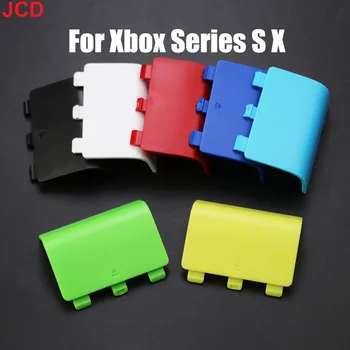 JCD 1pcs פלסטיק החלפת הסוללה הכיסוי האחורי מכסה הדלת מעטפת עבור ה-XBox סדרה S X בקר דיור הדלת תיק בחזרה Replacemen