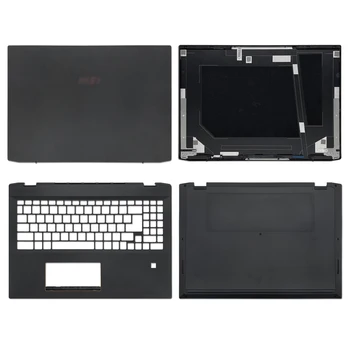 חדש מחשבים ניידים מחשב Case For MSI הפסגה E16 להפוך MS-1591 נייד LCD הכיסוי האחורי/Palmrest/תחתון תיק שחור