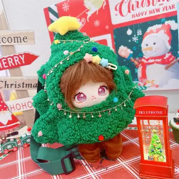 20cm בגדי בובה לתלבושת עץ חג המולד להתלבש הבובה אבזרים דול שינוי להתלבש משחק הבית מתנה צעצועים