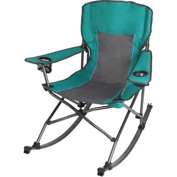 Ozark שובל מתקפל לנוחות קמפינג כיסא נדנדה, ירוק, 300 ק 