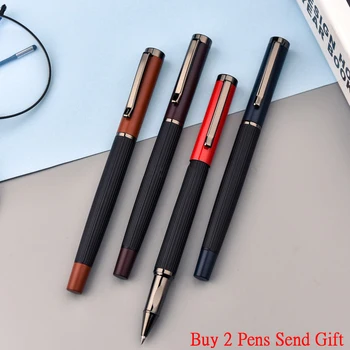 באיכות גבוהה מתכת מלאה יוקרה אנשי עסקים כתיבה רולר עט כדורי המשרד מתנה עט לקנות 2 לשלוח מתנה