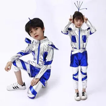 בנים ובנות ג ' אז ריקוד בגדי ילדים הרובוט של בגדים לילדים, אופנה מראה ביצועים בגדים
