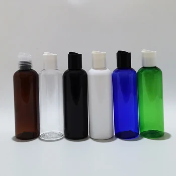 30pcs 200ml פלסטיק שקוף/כחול הבקבוק. בקבוק שמפו ג ' ל מקלחת קרם למילוי הבקבוק ,מחמד נסיעות אריזת הבקבוק