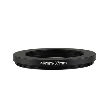 אלומיניום לרדת מסנן הטבעת 49mm-37mm 49-37mm 49 ל-37 מסנן מתאם מתאם עדשה Canon Nikon Sony DSLR עדשת המצלמה
