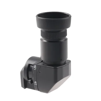 עינית 1.25X2.5 נכון להציג זווית Finder עבור Canon 450D 600D ניקון D850 D800 D7100 D700 Pentax K5 K7 R-הר המצלמה