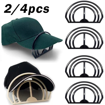 2/4pcs כובע שוליים בנדר לא מהביל כובע שוליים מעוגלים כלי מעצב כובע בייסבול קצוות הלהקה מלחציים כובע שוליים בנדר עקומות אביזרים